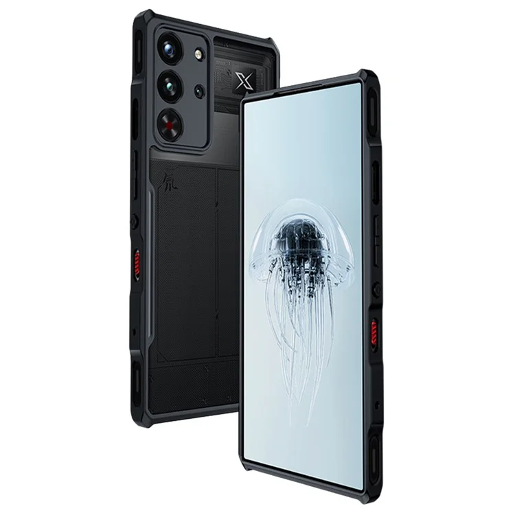 Funda para ZTE nubia Red Magic 10 Pro 5G de XUNDD, a prueba de golpes, de TPU + cubierta trasera de teléfono transparente de acrílico.