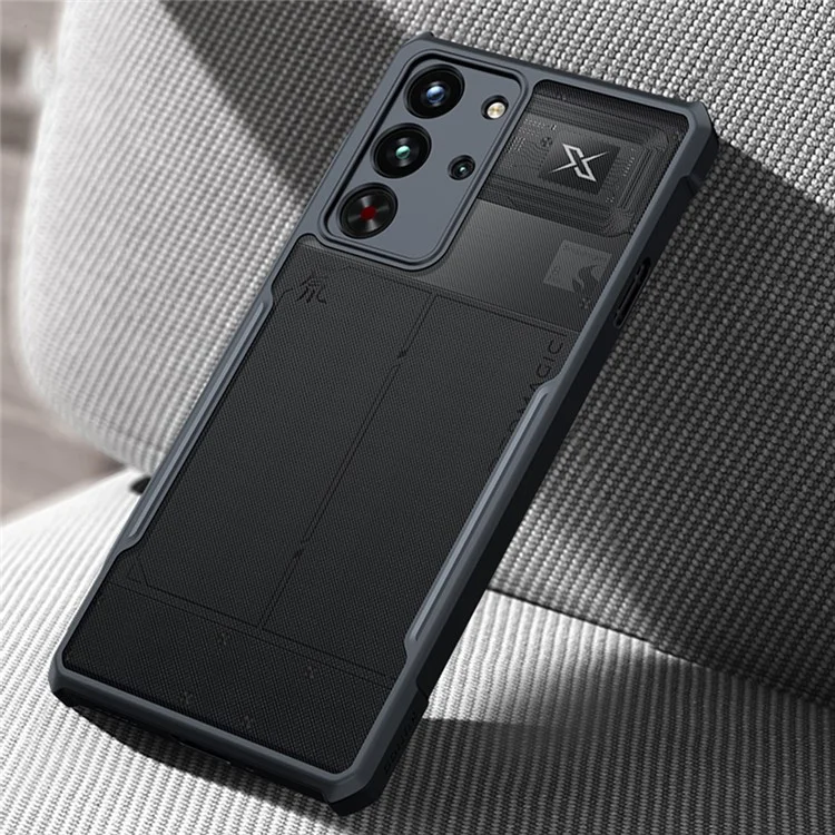 Funda para ZTE nubia Red Magic 10 Pro 5G de XUNDD, a prueba de golpes, de TPU + cubierta trasera de teléfono transparente de acrílico.