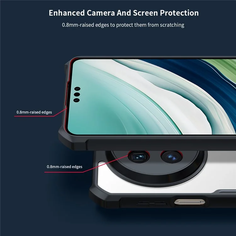 XUNDD For Huawei Mate 70 Pro+  /  Mate 70 Pro Case Dropproof TPU + Acrylic Clear Back Phone Cover