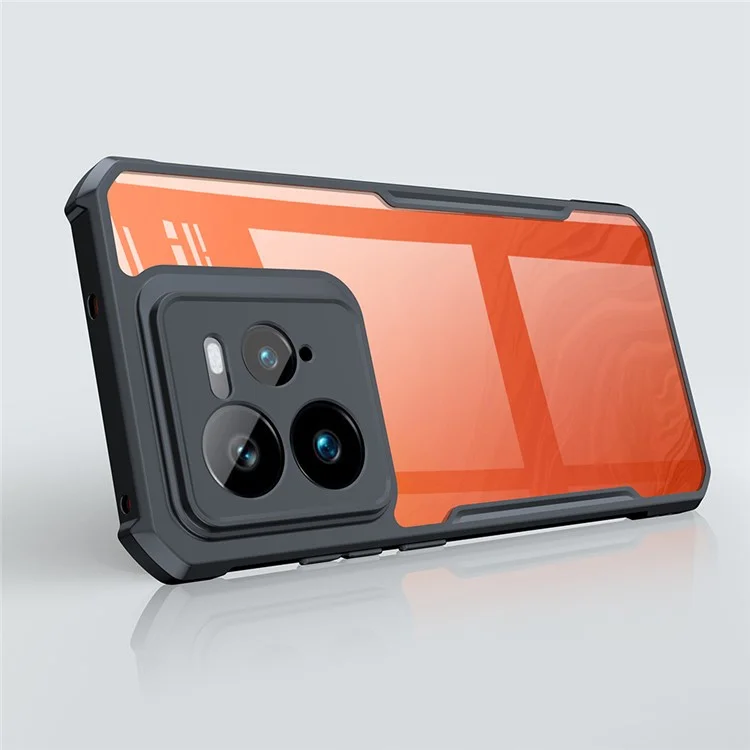 Funda para Realme GT 7 Pro 5G de XUNDD, con protección contra caídas, TPU y cubierta trasera acrílica transparente.