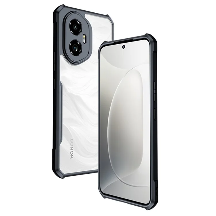Funda XUNDD For Honor 300 a prueba de golpes TPU + cubierta de teléfono de acrílico transparente.