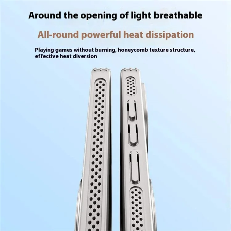 Étui pour Xiaomi 14 Pro Compatible avec MagSafe, Support Béquille, TPU PC Dissipation Thermique Coque de Téléphone - Gris