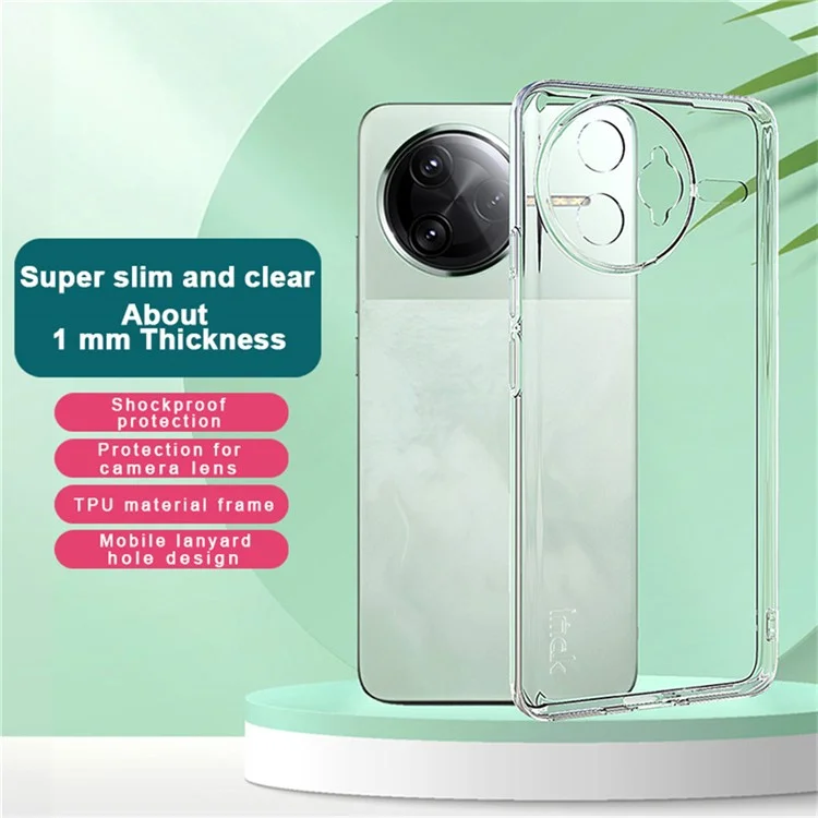 IMAK UX-5 Series Phone Cover for Xiaomi Redmi K80 Pro 5G Case Shockproof TPU Clear Slim Back Shell

Чехол для телефона серии IMAK UX-5 для Xiaomi Redmi K80 Pro 5G, противоударный, из прозрачного ТПУ, тонкий задний корпус