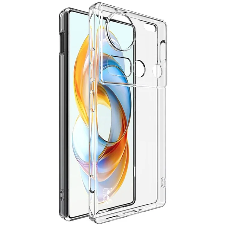 Funda de teléfono de la serie IMAK UX-5 para el estuche ZTE nubia Z70 Ultra, cubierta trasera de teléfono delgada transparente a prueba de golpes de TPU.