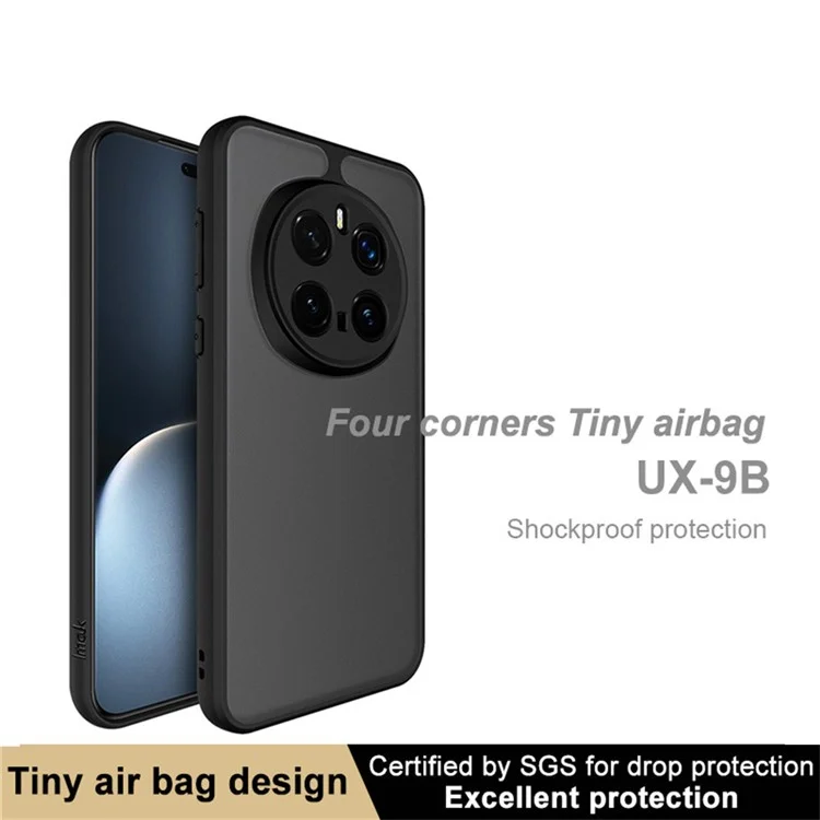 Coque IMAK UX-9B Series pour Honor Magic7 Pro 5G Petit coussin d'air PC+TPU Housse de téléphone mate
