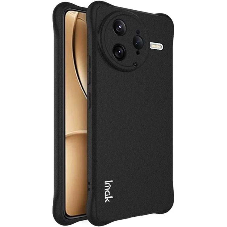 Coque pour Xiaomi Redmi K80 Pro 5G IMAK, étui en TPU avec protection antichoc par airbag - Noir