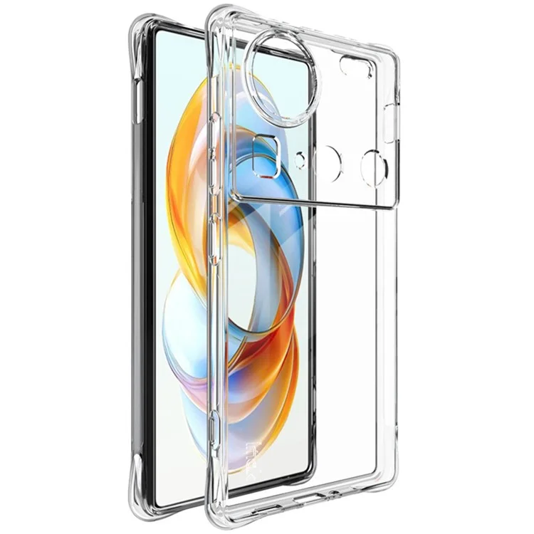 Capa IMAK para ZTE nubia Z70 Ultra, capa de telefone TPU, proteção à prova de choque com airbag - Transparente