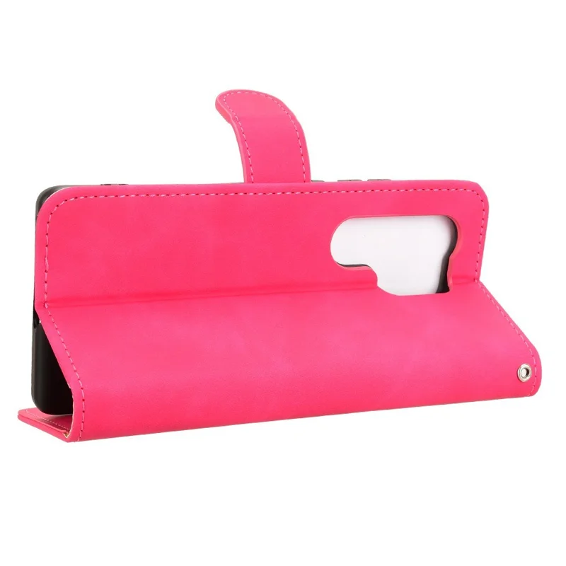 For itel S25 Ultra Leather Case Skin-Feel Anti-Drop Wallet Flip Phone Cover - Rose
