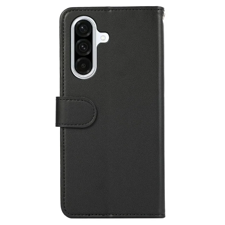 Für Samsung Galaxy A26 5G Hülle RFID-blockierender Flip-Leder-Telefonhülle - Schwarz