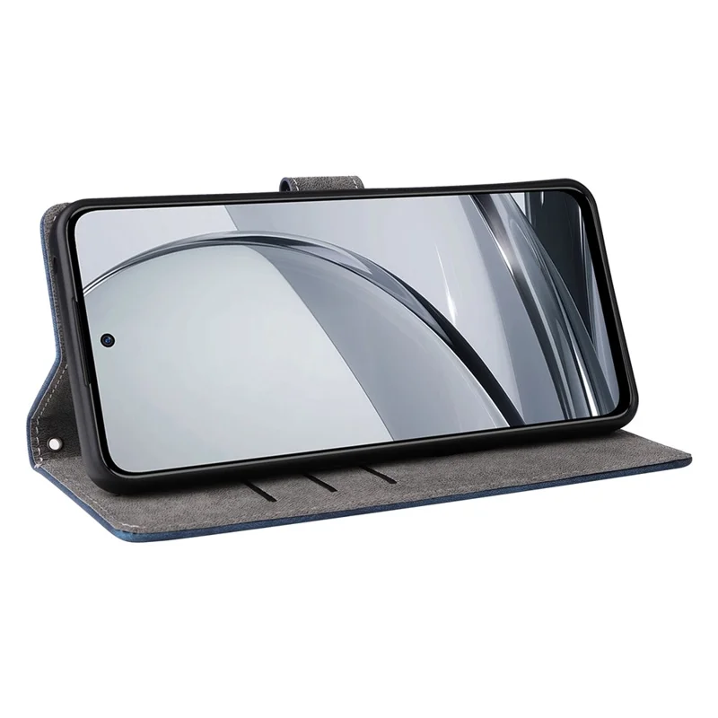 Wallethoes voor ZTE nubia Focus Pro met RFID-blokkering, PU-leer cover met stand en viewfunctie - Blauw