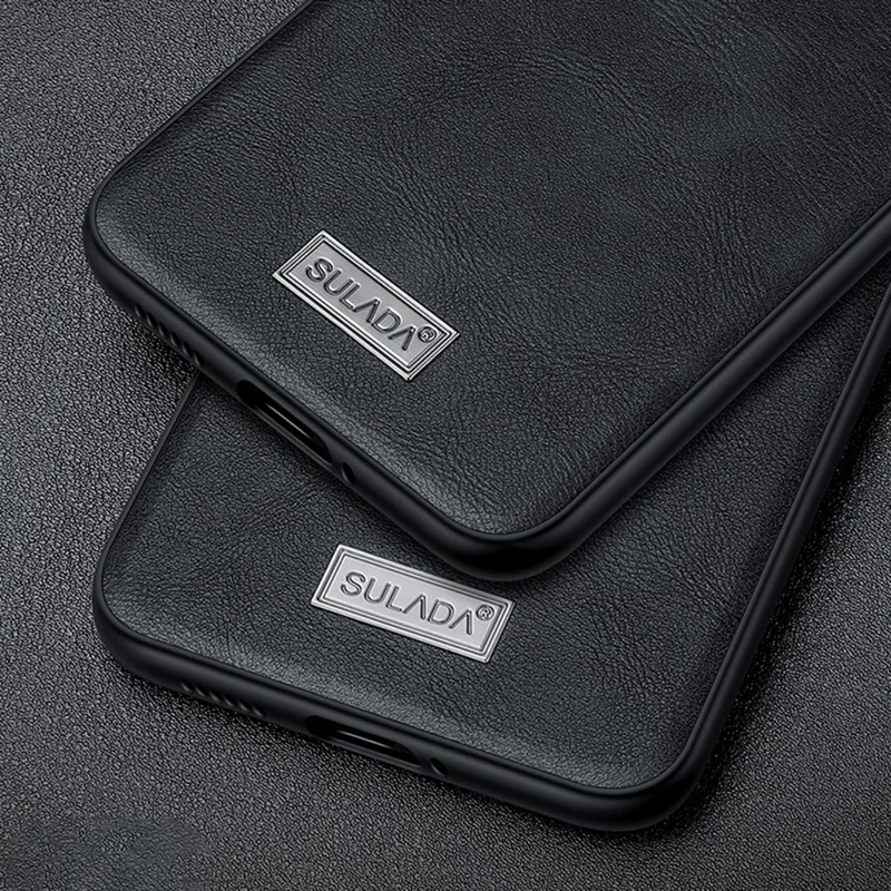 SULADA Obudowa na Honor Magic7 5G, pokrowiec na telefon z tylną częścią z poliuretanu + TPU + PC - Czarny