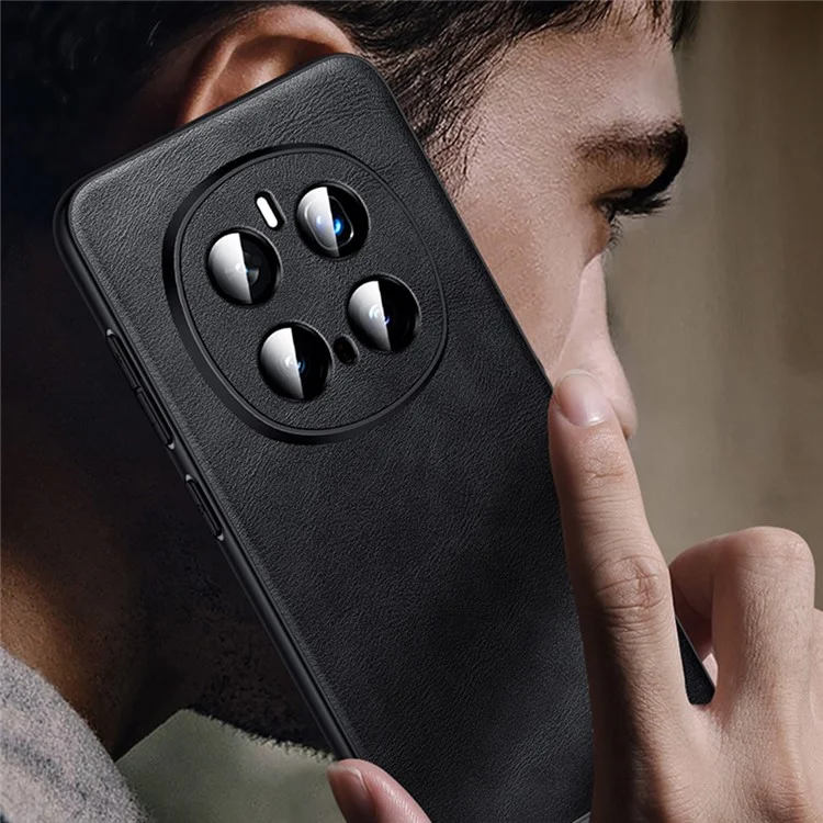 SULADA Для чести Magic7 Pro 5G Чехол ПУ кожа + ТПУ + ПК задняя крышка телефона - Черный