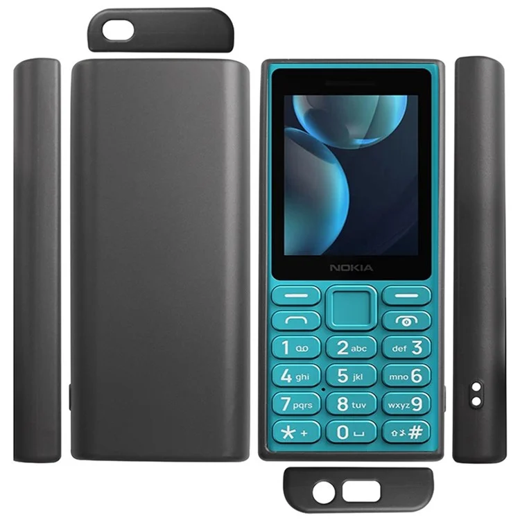 Compra al por mayor para Nokia 108 4G (2024) / Funda HMD 105 4G a prueba de golpes de 1,2 mm Cubierta de teléfono mate de TPU
