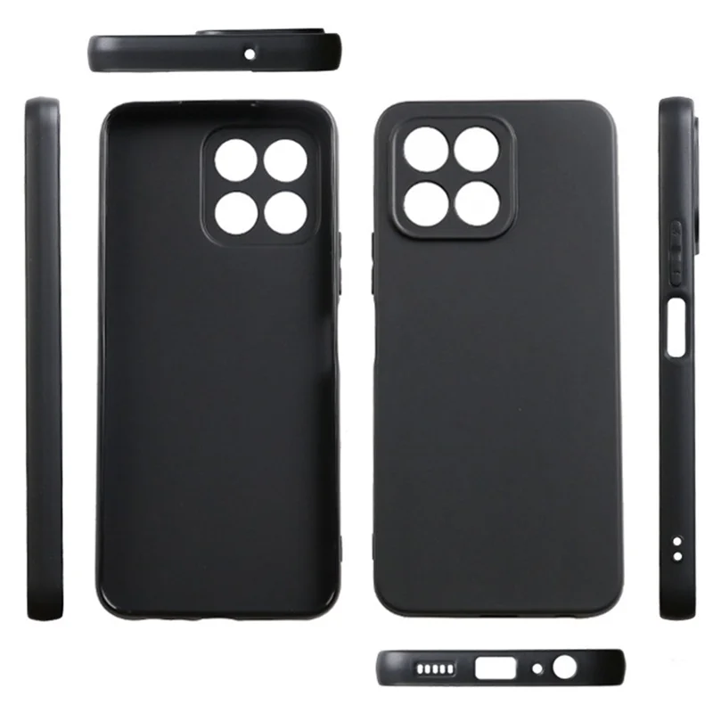 Acquisto all'ingrosso di custodia per Honor X6b 4G, antiurto 1,2 mm, cover per telefono opaca in TPU