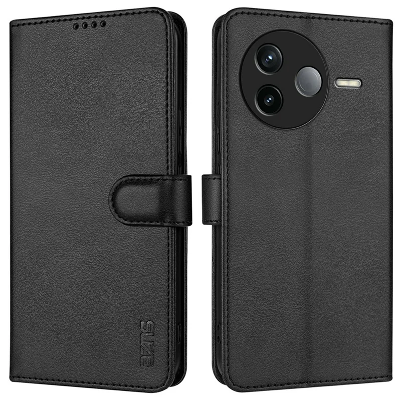 AZNS til Xiaomi Poco F7 Pro 5G / Redmi K80 5G Taske i PU-læder med wallet - Sort