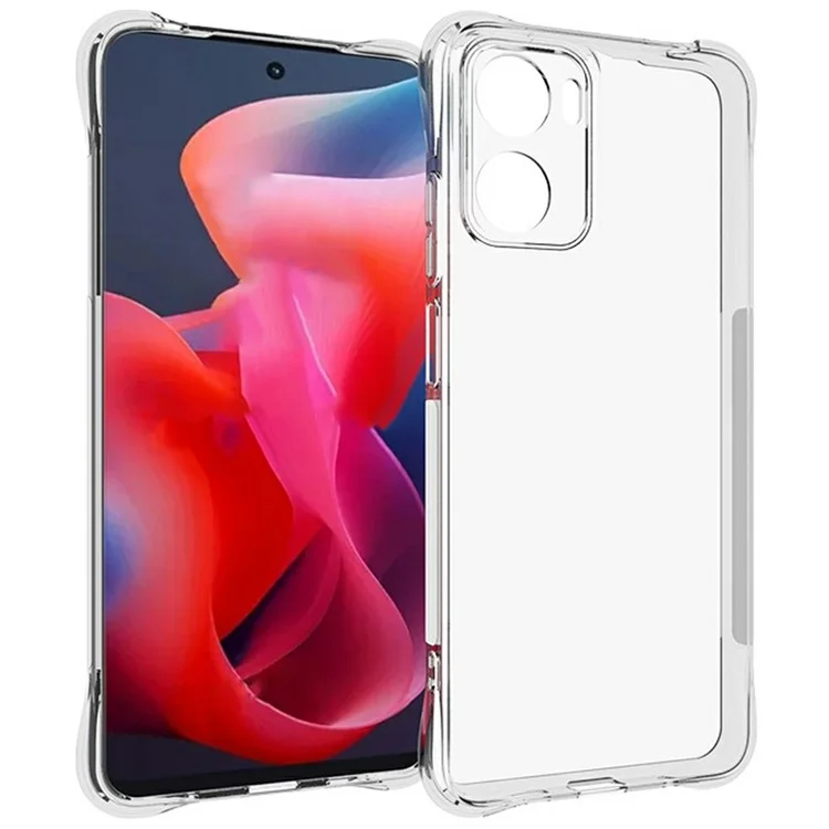 Funda de TPU transparente antideslizante para teléfono móvil Motorola Moto G05 4G