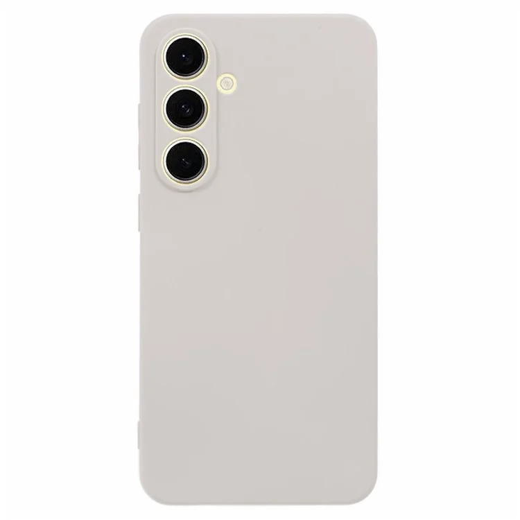 Для Samsung Galaxy A26 5G Чехол TPU Мягкая задняя крышка с противоударной подкладкой - Белый