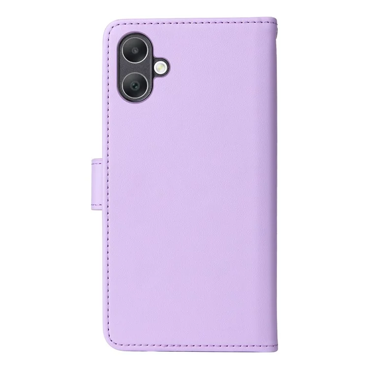 BETOPNICE 005 Hülle für Samsung Galaxy A06 aus PU-Leder mit Ständer und Geldbörse - Lila