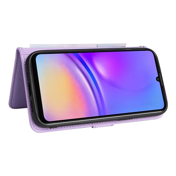 BETOPNICE 005 Hülle für Samsung Galaxy A06 aus PU-Leder mit Ständer und Geldbörse - Lila