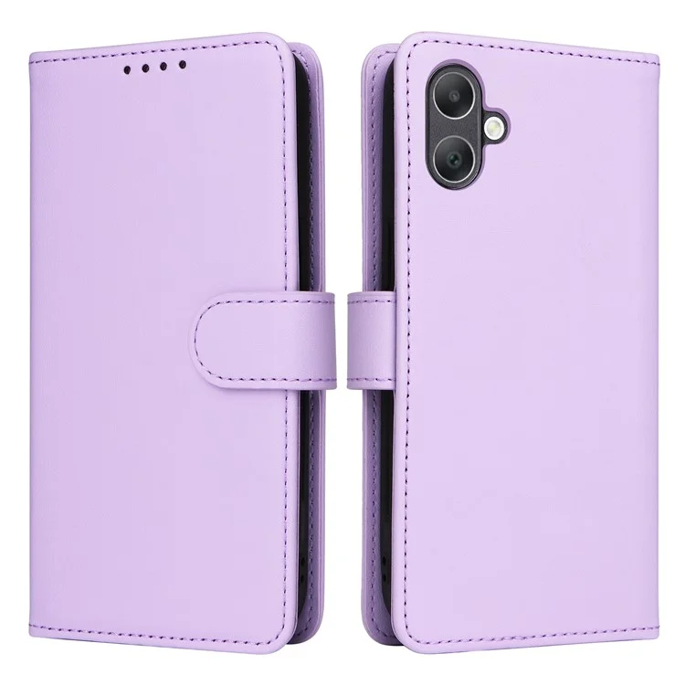 BETOPNICE 005 Hülle für Samsung Galaxy A06 aus PU-Leder mit Ständer und Geldbörse - Lila