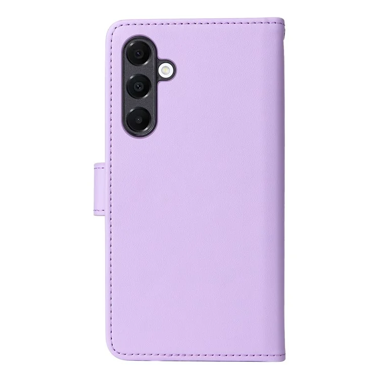 BETOPNICE 005 Funda tipo cartera de piel sintética con soporte para Samsung Galaxy A16 4G / 5G - Morado