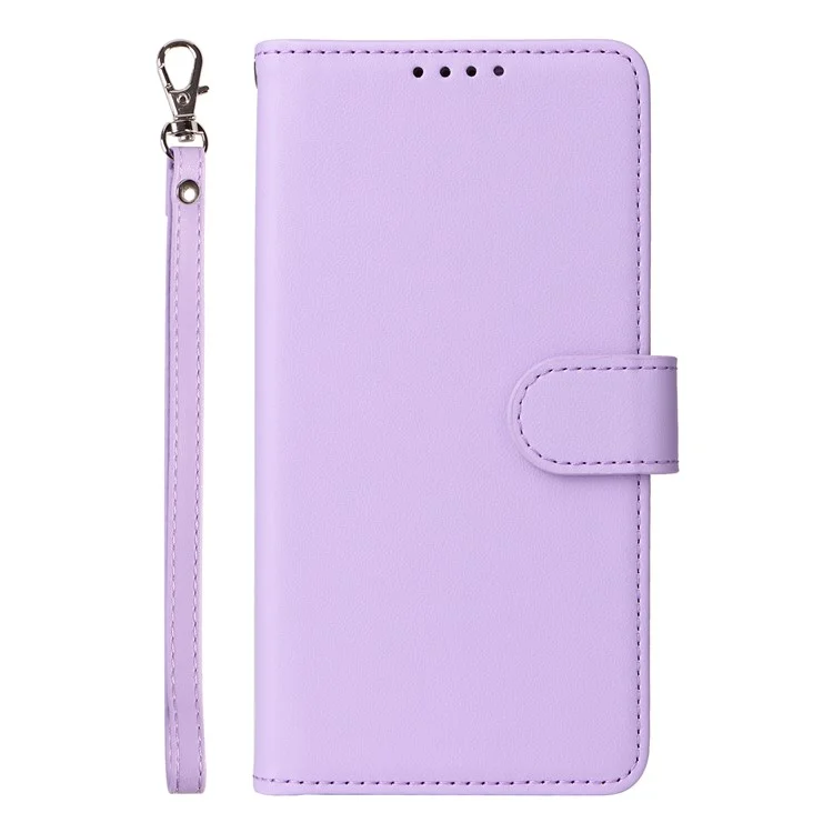 BETOPNICE 005 Capa de carteira de couro PU para Xiaomi 14T Pro - Roxo
