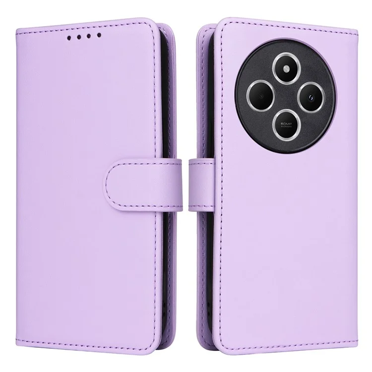For Xiaomi Poco C75 4G / Poco M7 5G / Redmi A3 Pro 4G / 14R 5G / A4 5G / 14C 5G / 14C 4G Magnetic Case BETOPNICE Leather Phone Cover - Purple