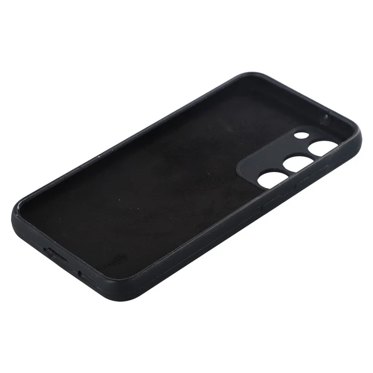 Coque de protection en silicone antichoc pour Samsung Galaxy S23 - Noir