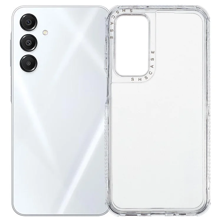 Für Samsung Galaxy S25 Crystal Clear Case 3 in 1 stoßfeste PC + TPU Handyhülle
