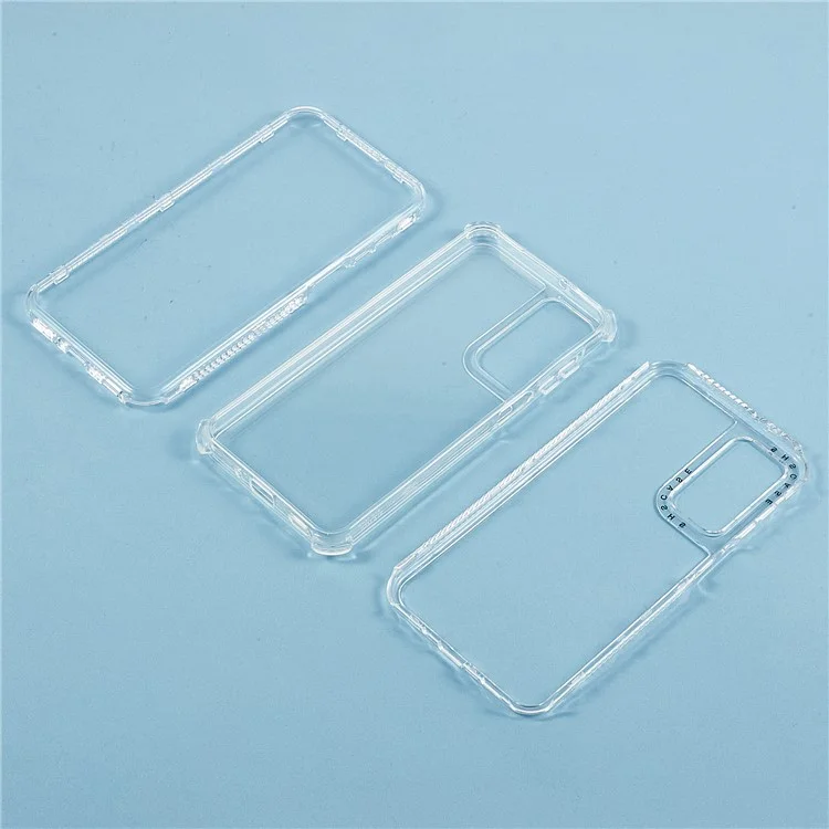 Für Samsung Galaxy S25+ Crystal Clear Case 3 in 1 stoßfeste PC + TPU-Handyhülle