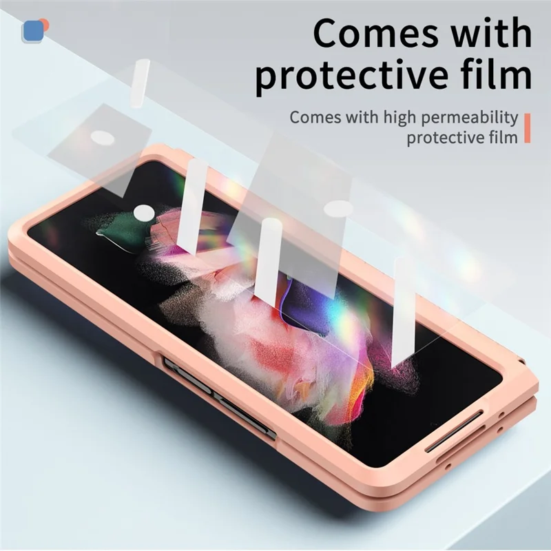 Для Samsung Galaxy Z Fold4 5g-защитный Чехол. - Розовый