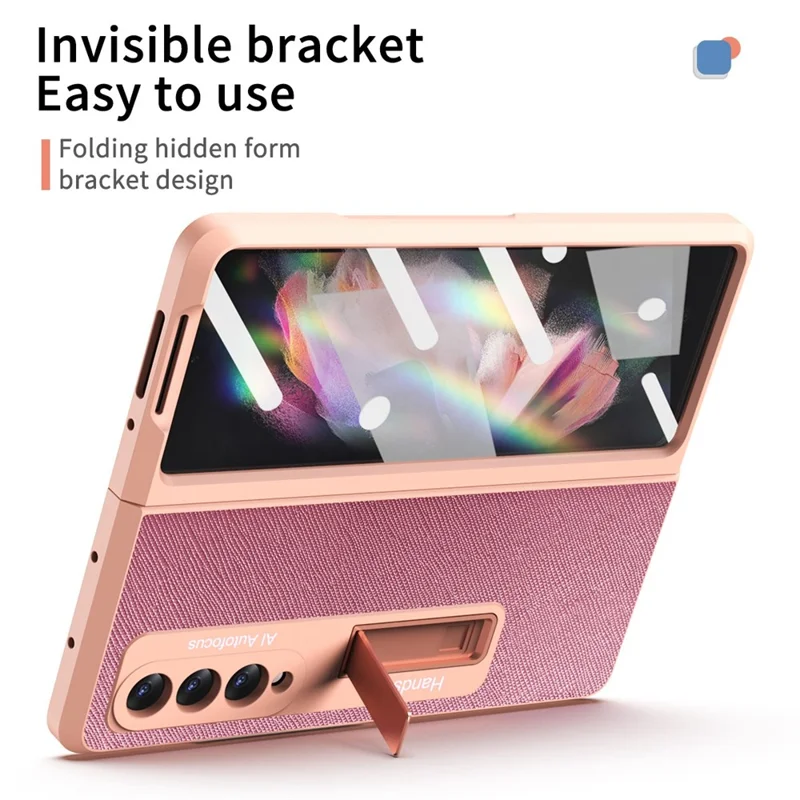 Для Samsung Galaxy Z Fold4 5g-защитный Чехол. - Розовый
