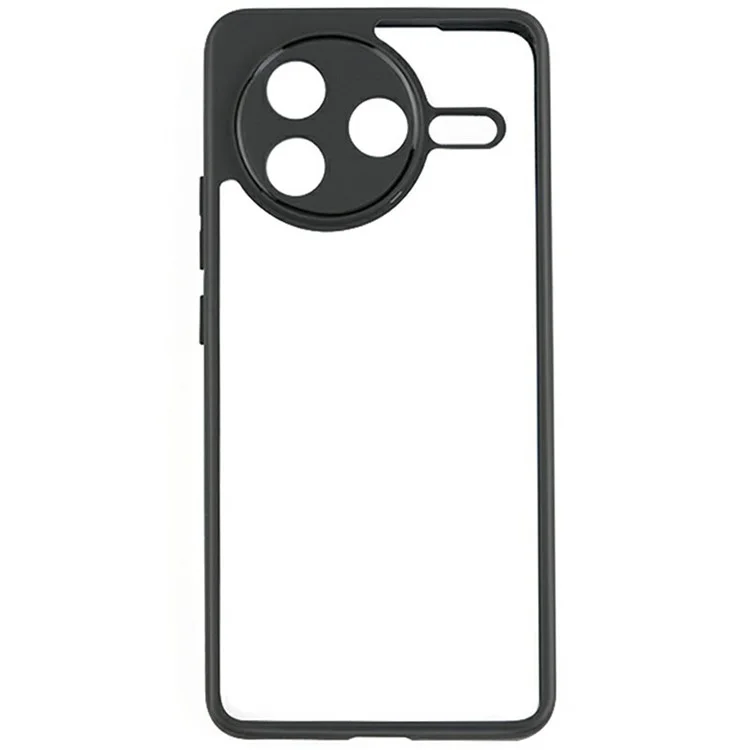 Coque de protection pour Xiaomi Redmi K80 5G, en PC et TPU transparents, résistante aux chocs.