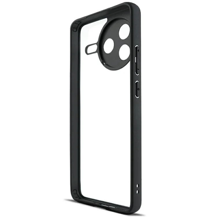 Coque de protection pour Xiaomi Redmi K80 5G, en PC et TPU transparents, résistante aux chocs.