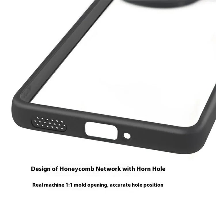 Coque de protection pour Xiaomi Redmi K80 5G, en PC et TPU transparents, résistante aux chocs.