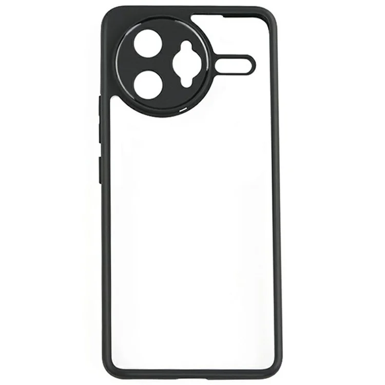 Custodia per Xiaomi Redmi K80 Pro 5G, resistente agli urti, in PC + TPU, cover posteriore trasparente