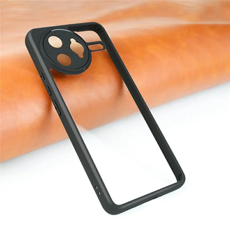 Custodia per Xiaomi Redmi K80 Pro 5G, resistente agli urti, in PC + TPU, cover posteriore trasparente