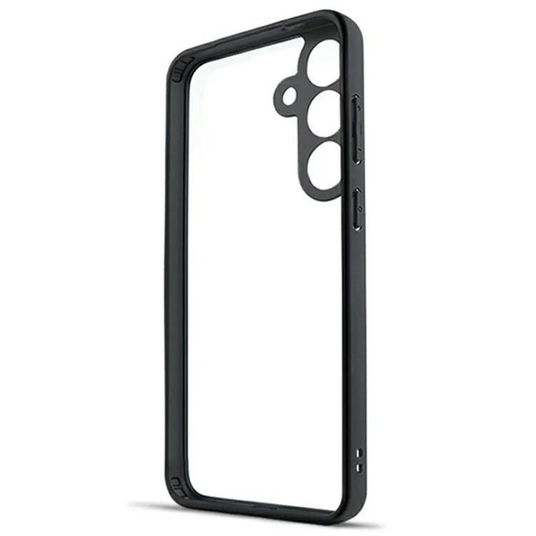Capa para Samsung Galaxy A56 5G, à prova de choque, PC + TPU, tampa traseira transparente