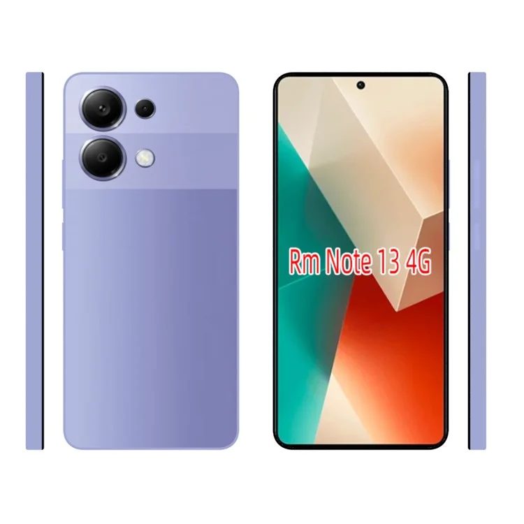 Оптовая закупка прозрачного чехла для Xiaomi Redmi Note 13 4G с водостойкой TPU задней крышкой