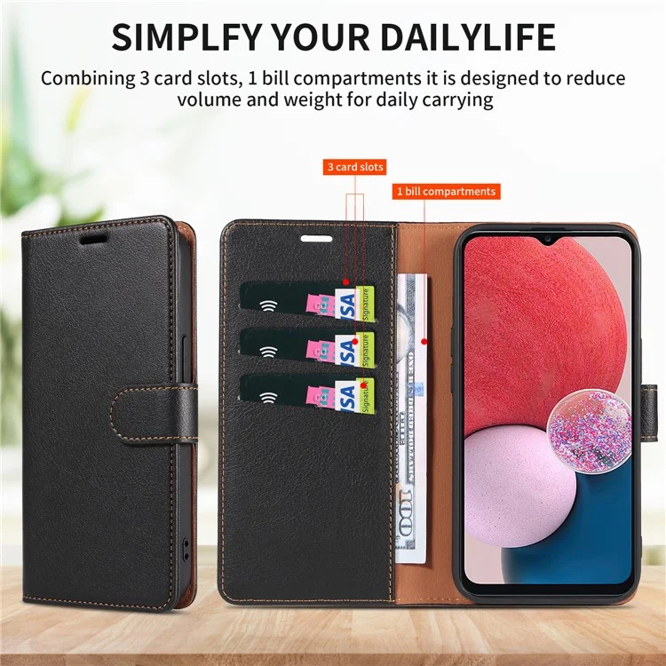 Für Samsung Galaxy A16 5G / 4G Magnetisches RFID-blockierendes Leder-Telefongeldbörse-Cover - Rosa