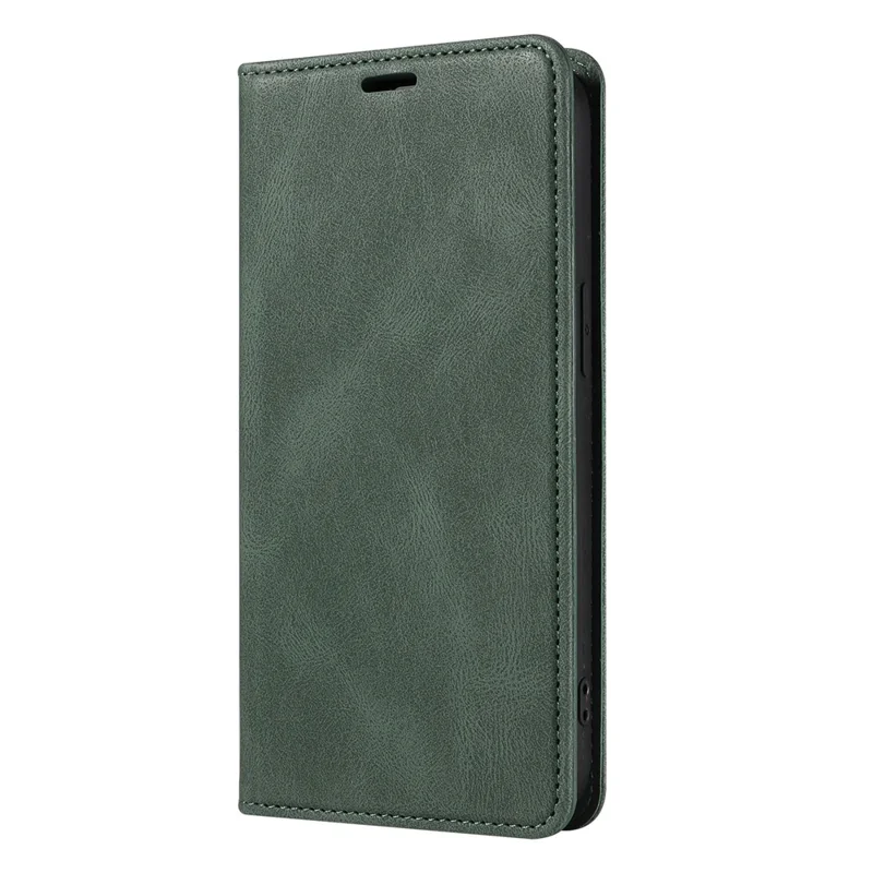 Capa para Samsung Galaxy A36 5G com design de bracelete, suporte, magnética e carteira de couro - Verde