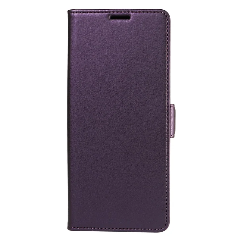 For Samsung Galaxy S24 FE Case Side Magnetic Clasp RFID Blocking Leather Phone Wallet Cover - Purple
