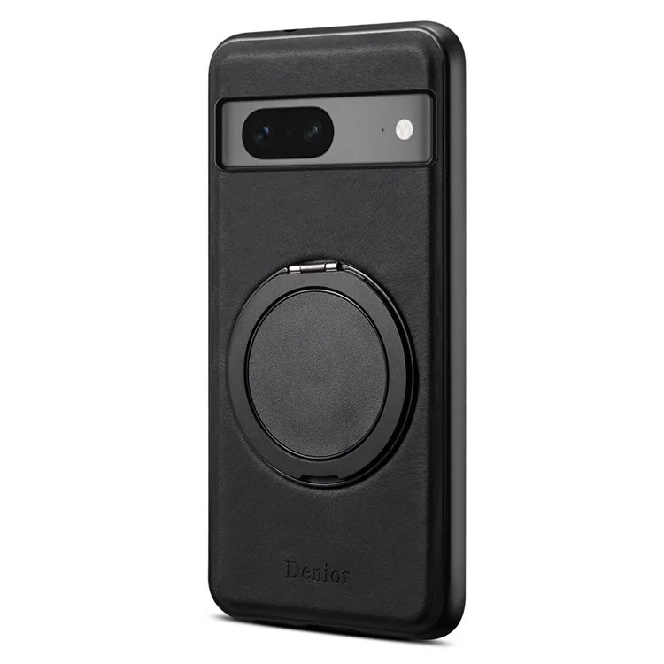 Capa magnética giratória com suporte para Google Pixel 7 5G da DENIOR A14 - Preta