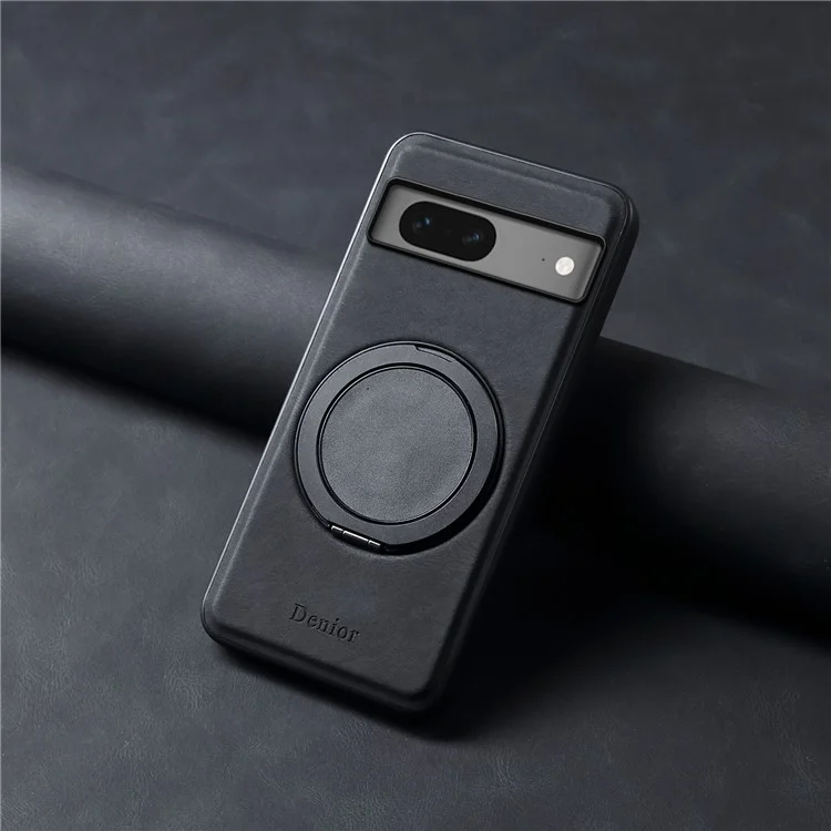 Capa magnética giratória com suporte para Google Pixel 7 5G da DENIOR A14 - Preta
