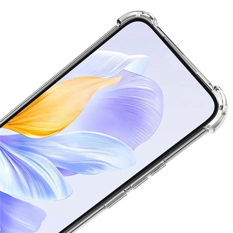 IMAK UX-4 Serie für vivo X100 5G Hülle Gerade Rahmen Stoßfeste Klare TPU Abdeckung