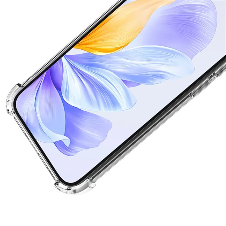 IMAK UX-4 Serie für vivo X100 5G Hülle Gerade Rahmen Stoßfeste Klare TPU Abdeckung