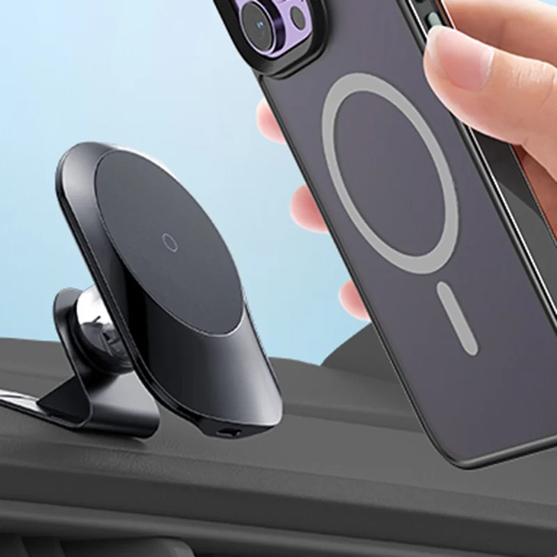MCDODO PC-3101 MDD Magnetic Phone Case for iPhone 14 Plus, Drop-proof Matte Protective Cover Compatible with MagSafe