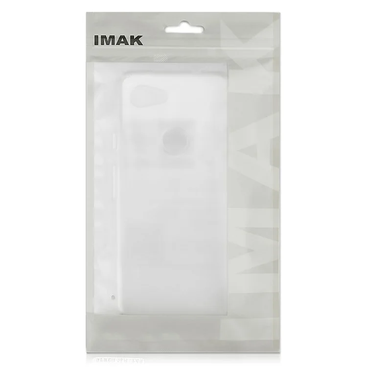 IMAK UX-4 Serie für vivo X100s 5G Hülle Gerade Rahmen Stoßfeste klare TPU-Abdeckung