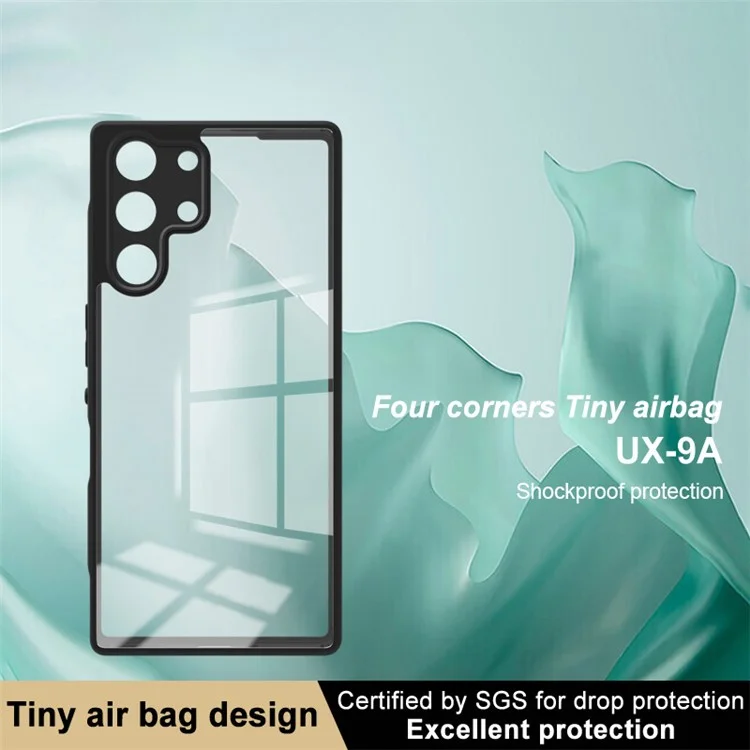 IMAK UX-9A-Serie für ZTE nubia Red Magic 10 Pro 5G / 10 Pro+ 5G Klare Hülle TPU PC Telefonabdeckung mit verstärkten Ecken