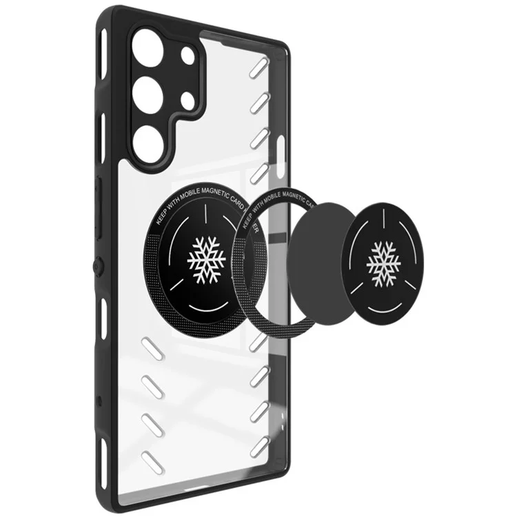 Coque de protection transparente pour ZTE nubia Red Magic 10 Pro 5G / 10 Pro+ 5G, en PC et TPU avec dissipation de chaleur.